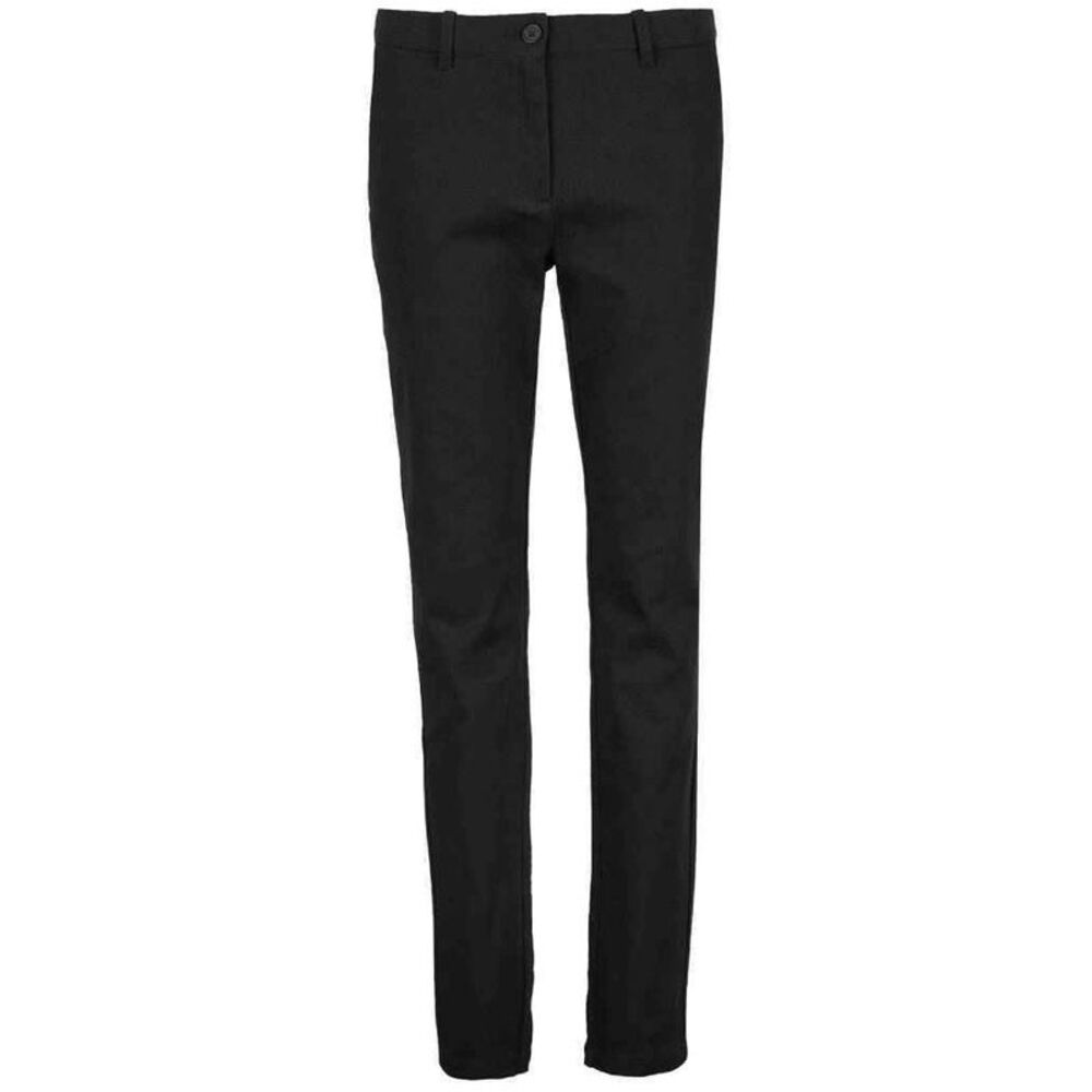 NEOBLU Womens/Ladies Gustave Chinos / Deep Black